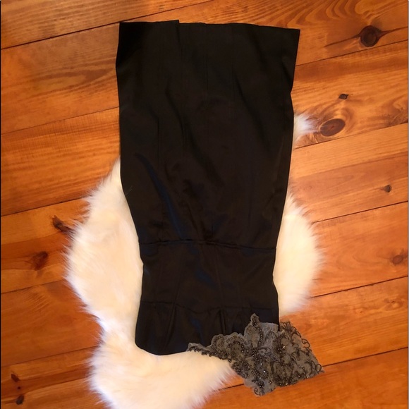 NWT Celebrity Mini Black Embellished Bodycon Dress - Picture 6 of 7